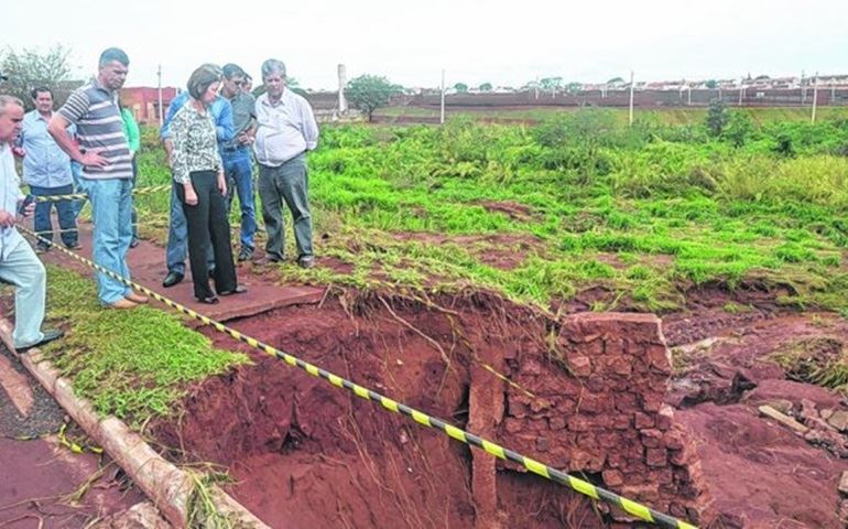 Chuva dá prejuízo de R$ 30 milhões em Ourinhos