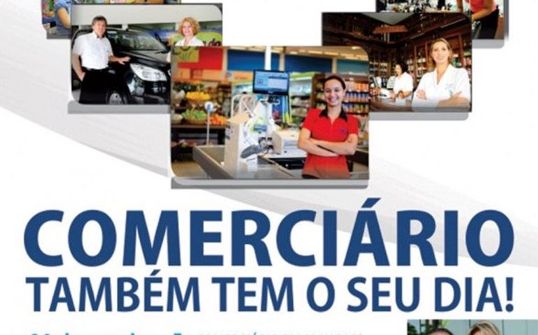 Comerciários não podem trabalhar no dia 1º de maio