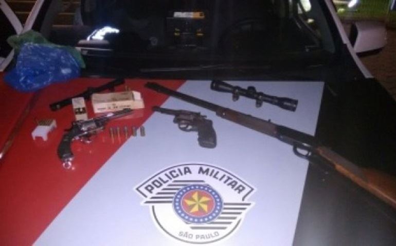 Homem é preso por posse ilegal de arma de fogo em Avaré, SP