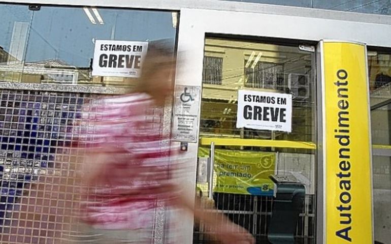 Greve dos bancos segue até a próxima semana