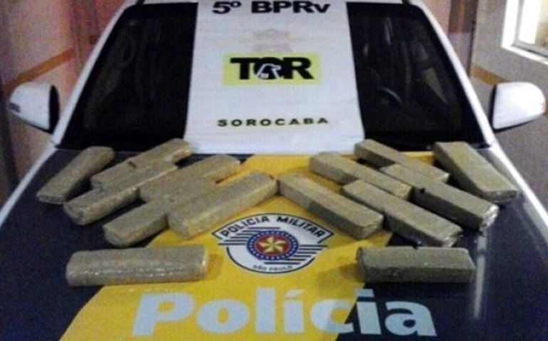 TOR prende casal com mais de 13 quilos de maconha