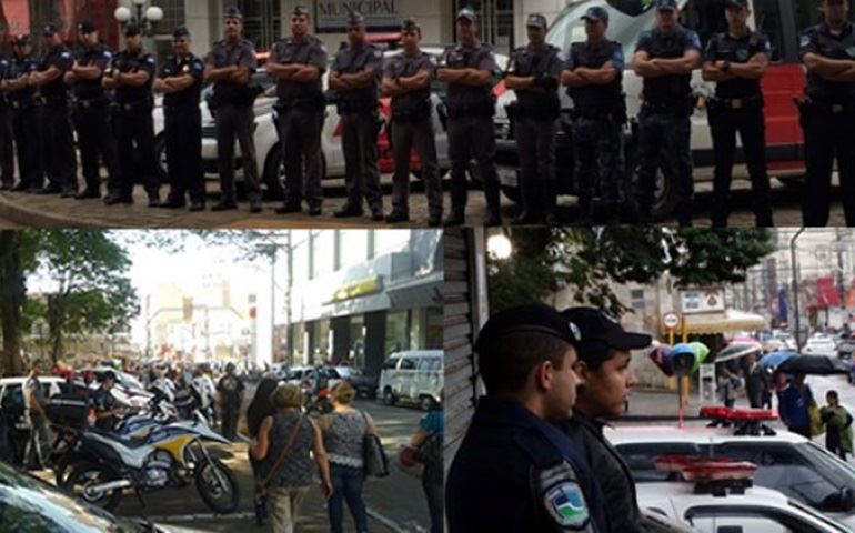 Segurança é intensificada durante o mês de dezembro