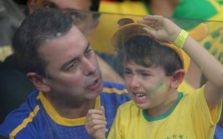 Vexame da Seleção Brasileira.