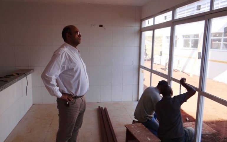 Prefeito confere obras de Infraestrutura, Saúde e Educação