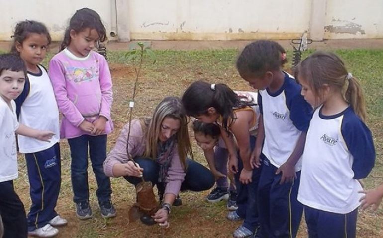 Meio Ambiente realiza plantio em comemoração ao Dia da Árvore 