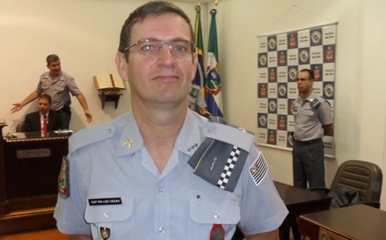 CAPITÃO LUIZ CEZAR JUNIOR DO BATALHÃO DE AVARÉ DEFENDE TESE EM S. PAULO