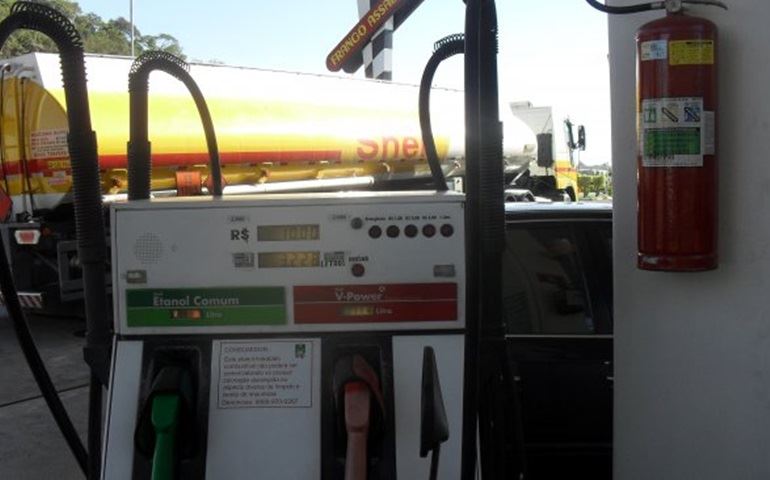 GASOLINA NA ROD. CASTELO BRANCO É MAIS CARA