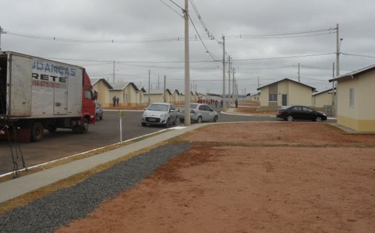 ENTREGUES NA MANHÃ DE HOJE AS MORADIAS DO SÃO ROGÉRIO.