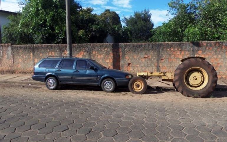 Enfeando a Estância.