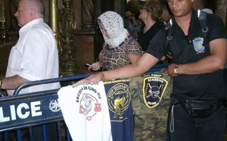 CABO DA POLICIA MILITAR DE AVARÉ WILLIAM LIMA EM ISRAEL APERFEIÇOANDO SE