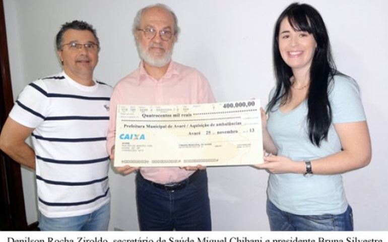 Câmara destina R$623.669,37 para Prefeitura Municipal de Avaré