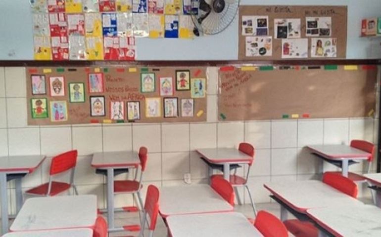 Hoje, segunda-feira, não há aula na rede municipal de ensino