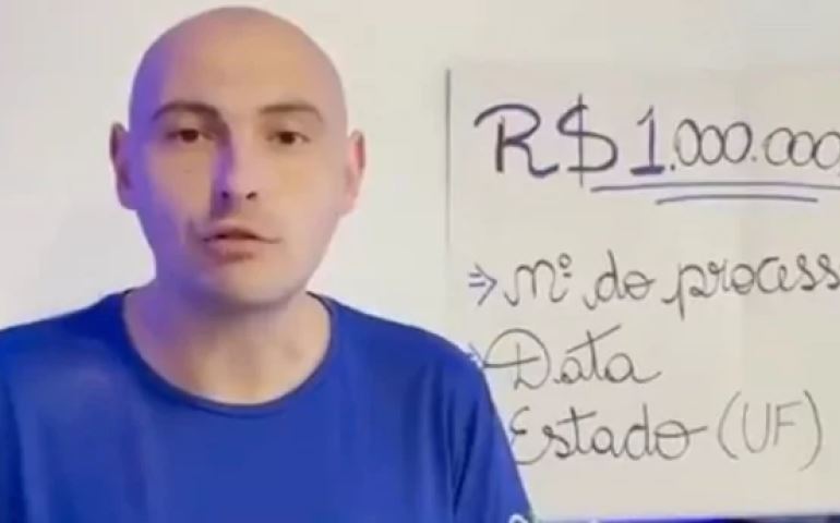 Empresário oferece um milhão de reais a quem apresentar o número do processo inocentando o ex-presid
