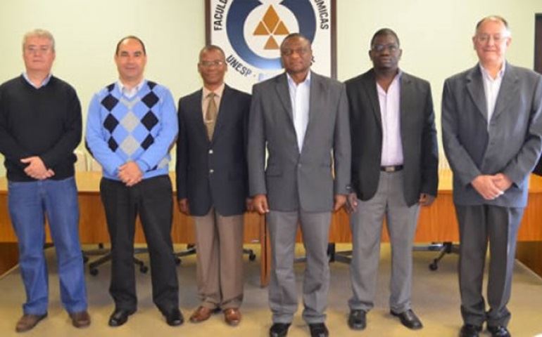 UNESP DESDE ONTEM ESTÁ HOSPEDANDO UMA DELEGAÇÃO DE MOÇAMBIQUE