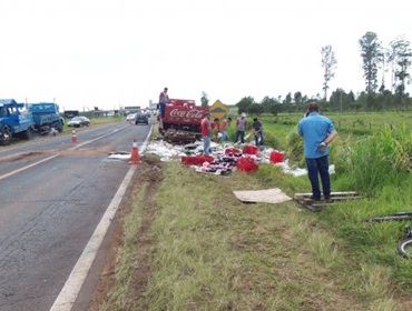  Acidente na Rodovia Avaré Cerqueira Cesar.