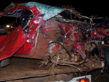 Colisão Frontal na Rod. que interliga Cel. Macedo a Taquarituba - quatro mortes