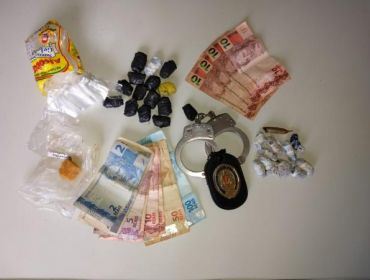 Polícia Civil prende casal por tráfico de drogas no Bonsucesso