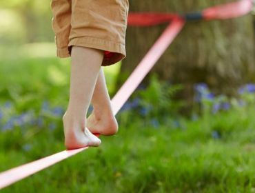 Oficina de slackline será no domingo
