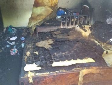 Casa pega fogo e mobiliza Corpo de Bombeiros em Avaré