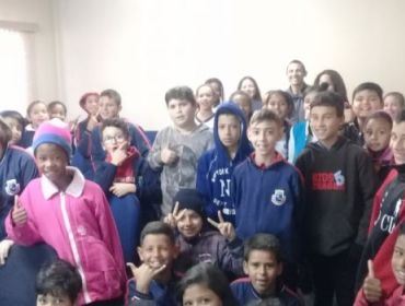 POLÍCIA MILITAR RECEBE CRIANÇAS NA ESCOLINHA DA PM EM AVARÉ