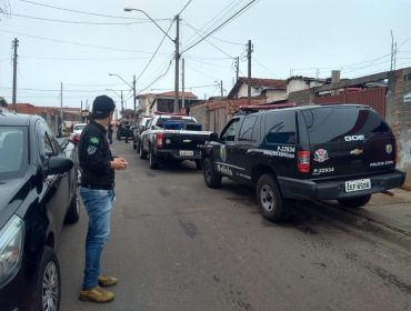 Grupo é preso durante operação contra o tráfico de drogas em Avaré