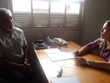Vereador Barreto visita o Conselho Tutelar.