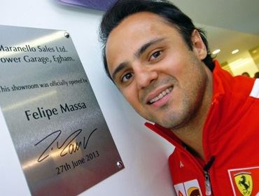 FELIPE  MASSA ESTARÁ NO POSTO HELCID  EM AVARÉ