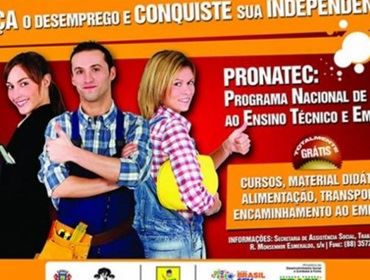 Inscrições abertas na Pronatec Campus Avaré