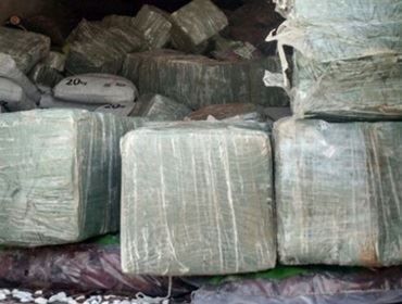 Polícia apreende mais de 700 quilos de maconha em caminhão na Castello Branco