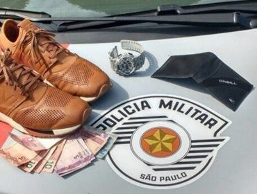 Preso homem que furtava lojas no centro comercial de Avaré