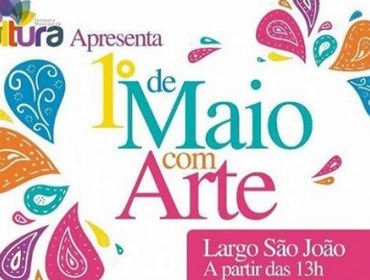 ?1º de Maio com Arte? vai agitar o Largo São João