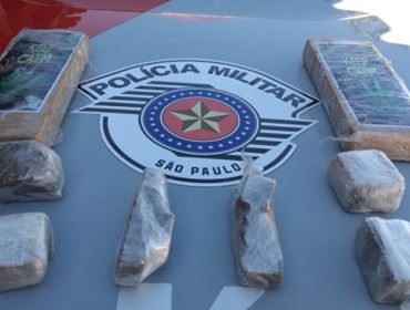 Idoso é flagrado com tijolos de maconha em rodovia de Taquarituba