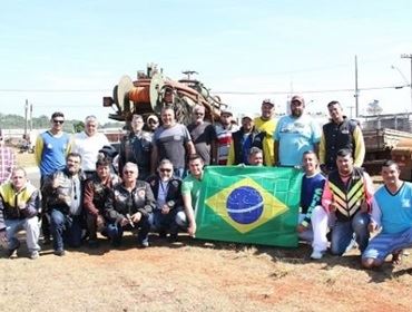 Mototaxistas aderem à greve dos caminhoneiros em Avaré