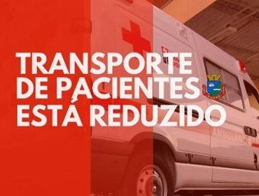 Secretaria da Saúde restringe transporte da pacientes