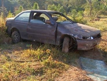 Carro perde freio em ladeira na Vila Belo Horizonte em Itapetininga