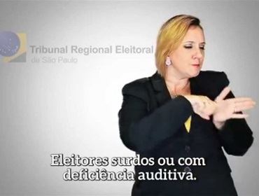 Pesquisa do TRE facilitará  o voto de eleitores com deficiência auditiva