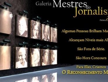 Cinco categoria tem novos mestres no jornalismo.
