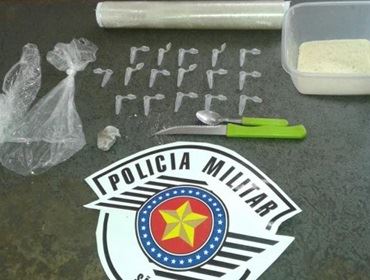 POLÍCIA MILITAR PRENDE TRAFICANTE EM CERQUEIRA CÉSAR
