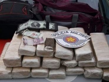 Rapaz é preso com 20 kg de maconha em Itaporanga, SP, afirma polícia