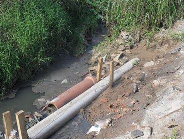 A IMPUNE SABESP CONTINUA MATANDO O MEIO AMBIENTE