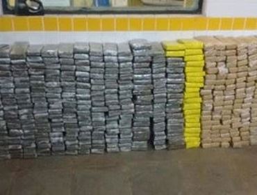 Polícia Rodoviária apreende 350 kg de maconha