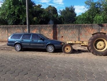 Enfeando a Estância.
