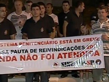 Agentes penitenciários de Avaré aderiram a greve.