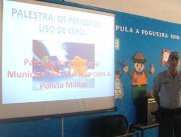 POLÍCIA MILITAR E PREFEITURA SE UNEM PARA COMBATER O CEROL