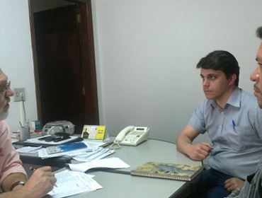 SECRETÁRIO CHIBANI RECEBE VEREADORES