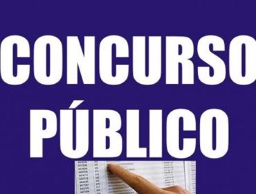CONCURSO PÚBLICO INSCRIÇÕES ENCERRAM NESTA TERÇA FEIRA DIA 9