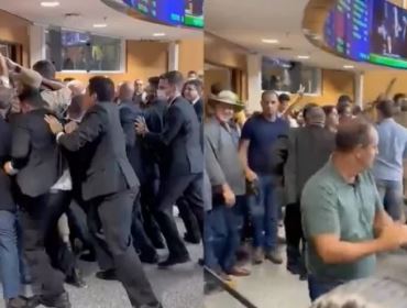 Revoltados com novo imposto, produtores rurais invadem plenário e colocam deputados para correr (vej