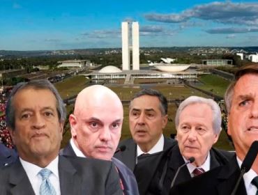 Cerco se fecha contra ministros do STF / Momento histórico em Brasília (veja o vídeo)