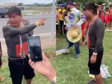 Em protesto histórico em Brasília, indígenas repudiam Lula e batem forte em Moraes (veja o vídeo)
