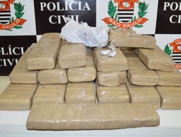 Polícia Civil apreende droga que abasteceria traficantes em Avaré